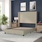 Flash Furniture Beige Full Platform Bed with Tufted Headboard YK-1077-BEIGE-F-GG - alternate 7